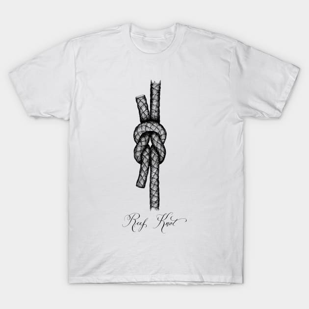 Reef Knot T-Shirt by illucalliart